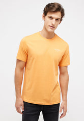 T-Shirt Męski Mustang Austin Logo Tangerine 1014950 7036